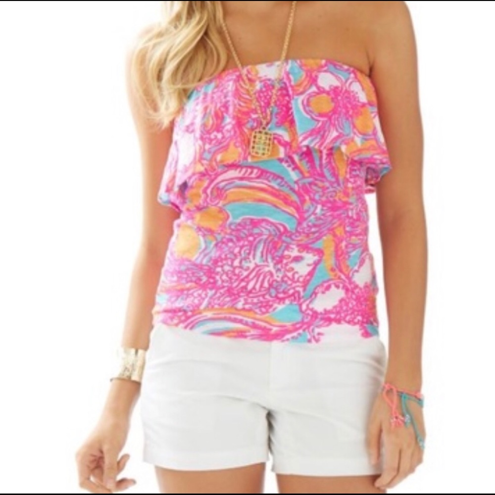 Lilly Pulitzer Wiley Tube Top